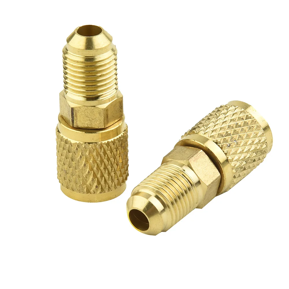 Female 1/4 SAE Air Conditioning Adapter Repairing Tool Kit Filling For R410a Male 5/16 To Conditioning Adapter
Female 1/4 SAE Air Conditioning Adapter Repairing Tool Kit Filling For R410a Male 5/16 To Conditioning Adapter