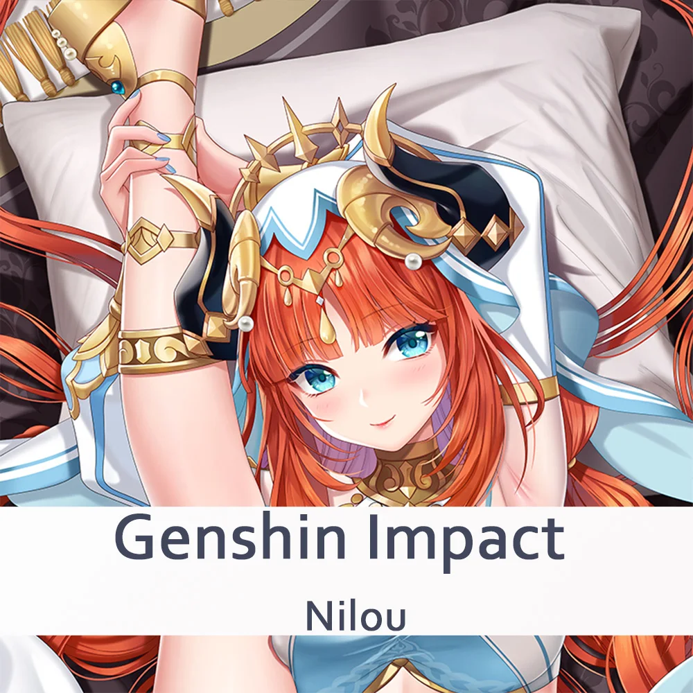 Nilou Dakimakura Genshin Impact Pillow Cover Hugging Body Pillow Cushion Case Otaku Full Body Pillowcase Home Bedding Decor
Nilou Dakimakura Genshin Impact Pillow Cover Hugging Body Pillow Cushion Case Otaku Full Body Pillowcase Home Bedding Decor