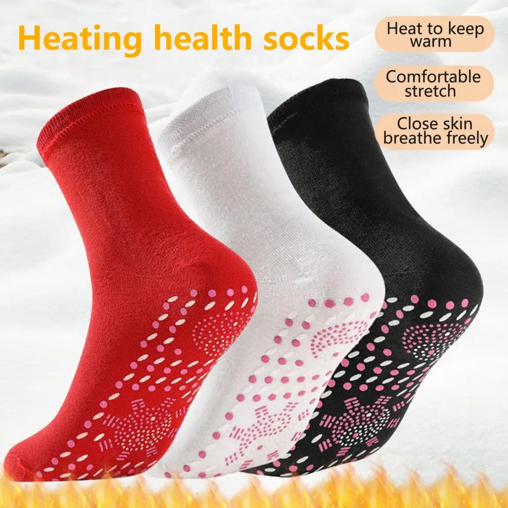 1 Pair Heating Socks Anti-friction Anti Freezing High Elasticity Keep Warm Outdoor Self-Heating Therapy Socks For Skiing
1 Pair Heating Socks Anti-friction Anti Freezing High Elasticity Keep Warm Outdoor Self-Heating Therapy Socks For Skiing