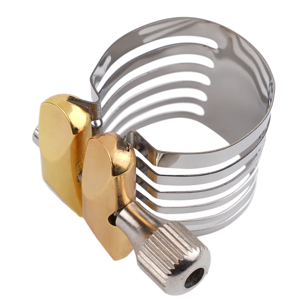 Зажим для саксофона Sax Ligature, запасные части из серебристой нержавеющей стали, 67 г, аксессуары для альт/тенор/сопрано
Зажим для саксофона Sax Ligature, запасные части из серебристой нержавеющей стали, 67 г, аксессуары для альт/тенор/сопрано