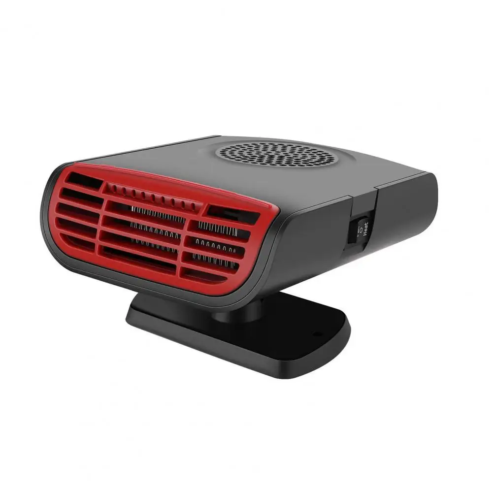 

Car Spacec Heater Universal 360° Rotary Base Car Heater Quick Heating Fan for Auto Windshield Defrosting Defogging Adjustable