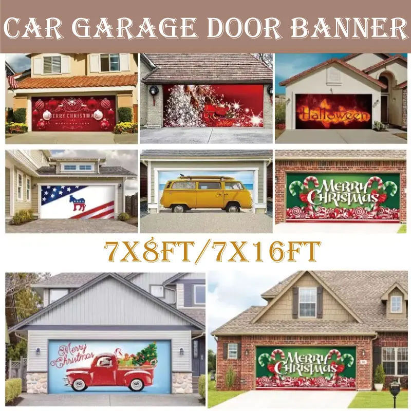 DD 7x16ft No.29-33 Vinyl Garage Door Banner Christmas Outdoor Banner Flag Snowman Dec Merry Christmas Banner for Garage Door
DD 7x16ft No.29-33 Vinyl Garage Door Banner Christmas Outdoor Banner Flag Snowman Dec Merry Christmas Banner for Garage Door