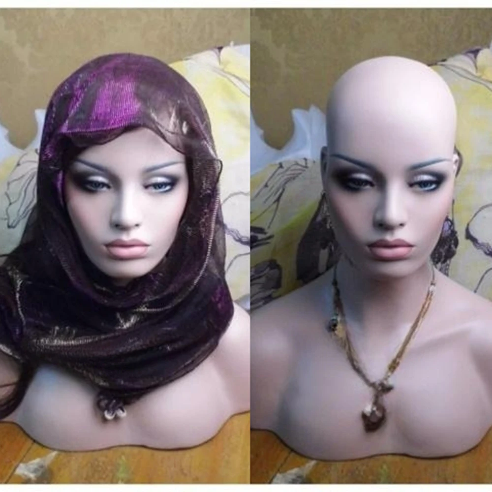 Female Mannequin Head with Makeup Wigs Model Hat Accessory Earring Glasses Necklace Display
Female Mannequin Head with Makeup Wigs Model Hat Accessory Earring Glasses Necklace Display