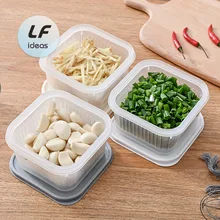 3pcs Sealed Box Drain Sealed Box Refrigerator Storage Box Creative Refrigerator Organizer Round Ginger Garlic Onion Case
3pcs Sealed Box Drain Sealed Box Refrigerator Storage Box Creative Refrigerator Organizer Round Ginger Garlic Onion Case