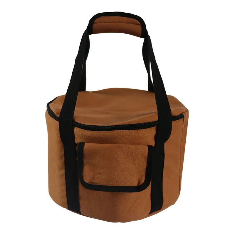 Outdoor large round cookware storage bag camping camping storage bucket tableware accessories sundries bag picnic tool bag
Outdoor large round cookware storage bag camping camping storage bucket tableware accessories sundries bag picnic tool bag