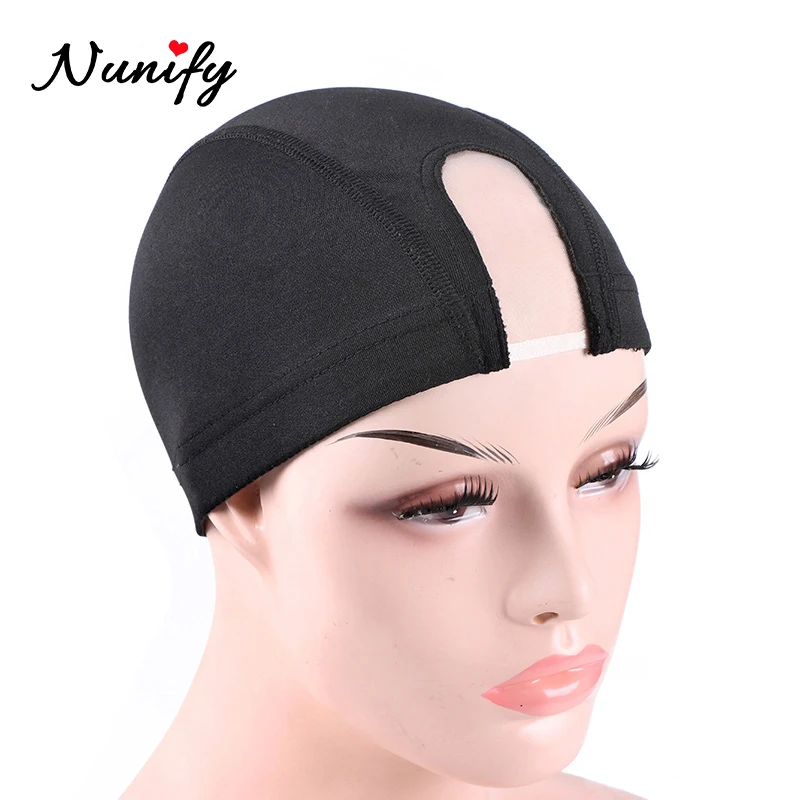 

Nunify New Dome Mesh Wig Net Cap Weaving Caps For Wig Making S/M/L Size Hair Cap For Making Wigs U Part Mono Lace Cap 1Pcs/Lot