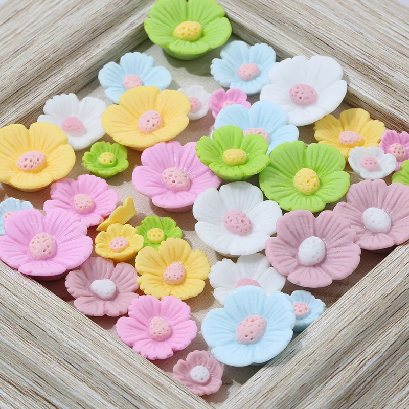 Colorful Mixed Resin Flat Back Flower Cabochon Scrapbook 20mm Peach Blossom DIY Embellishments Jewelry Making Accessories Flower
Colorful Mixed Resin Flat Back Flower Cabochon Scrapbook 20mm Peach Blossom DIY Embellishments Jewelry Making Accessories Flower