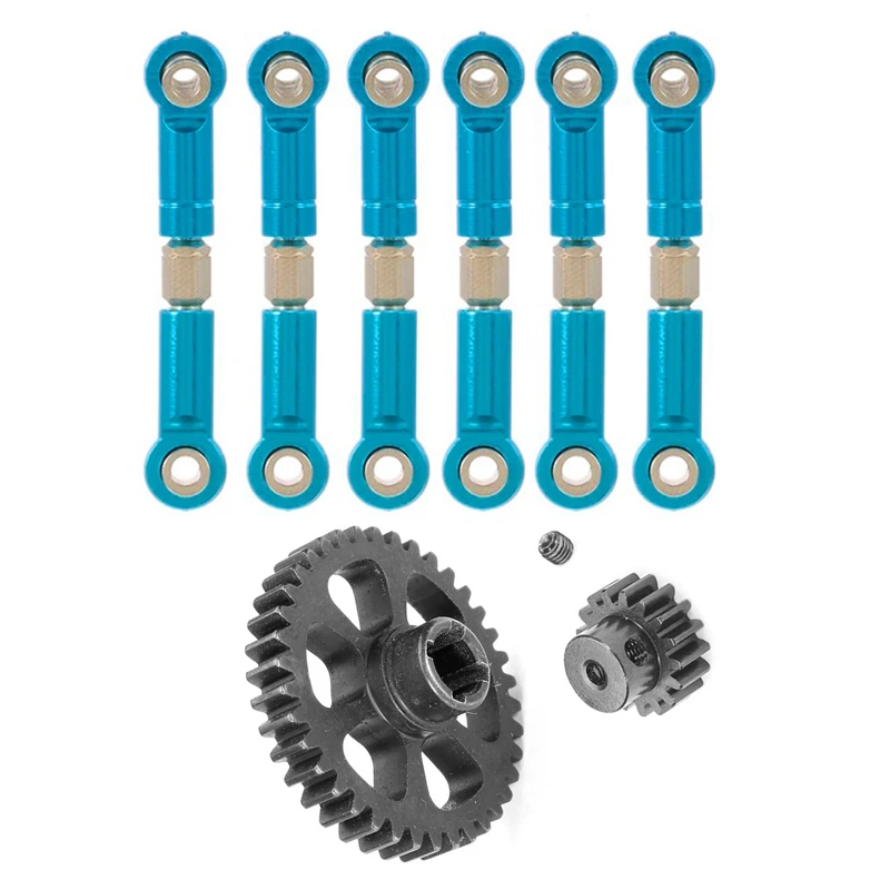 2 комплекта для Wltoys A949 A959 A969, обновленные детали, 1 комплект тяги тягового стержня, сервопривод и 1 комплект редуктора + моторная шестерня
2 комплекта для Wltoys A949 A959 A969, обновленные детали, 1 комплект тяги тягового стержня, сервопривод и 1 комплект редуктора + моторная шестерня