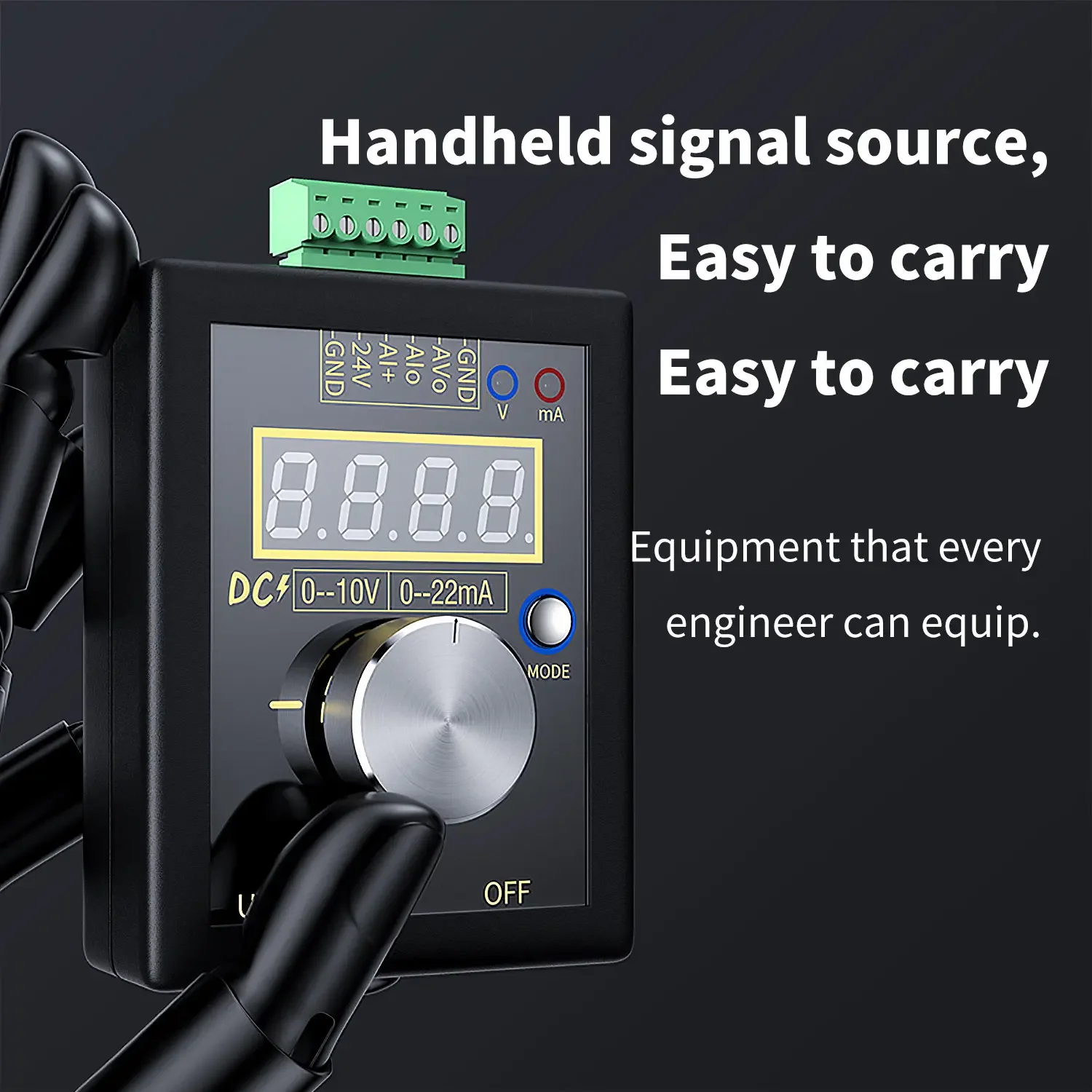 

Высокоточный Профессиональный инструмент для измерения сигнала 4-20 мА, электронный генератор тока, генераторы напряжения 0-10 В/инструменты