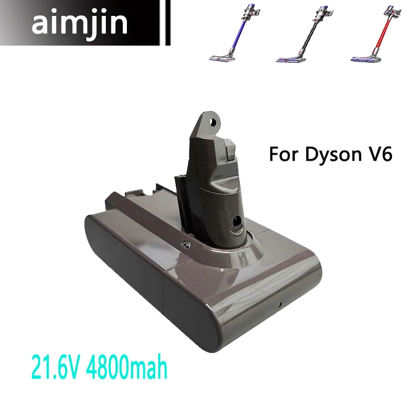 21.6V 4.8Ah Vacuum Cleaner Battery For Dyson V6 Cell DC62 DC59 DC58 SV03 SV04 SV09 Animal、Motorhead、Absolute、Fluffy IL
21.6V 4.8Ah Vacuum Cleaner Battery For Dyson V6 Cell DC62 DC59 DC58 SV03 SV04 SV09 Animal、Motorhead、Absolute、Fluffy IL