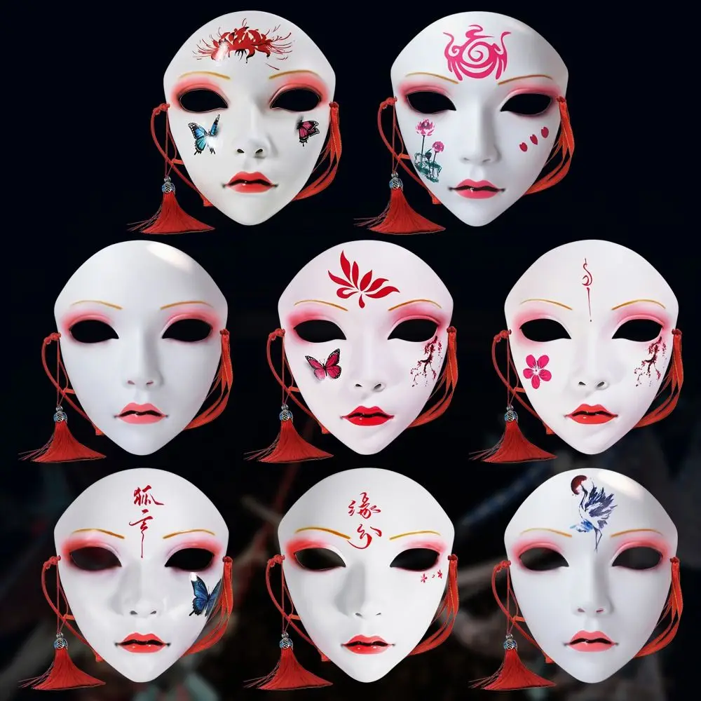 Full Face Party Mask Fashion Hand-painted Chinese Style Cospaly Mask Hanfu Accessories Clothing Accessories Face Cover Party
Full Face Party Mask Fashion Hand-painted Chinese Style Cospaly Mask Hanfu Accessories Clothing Accessories Face Cover Party
