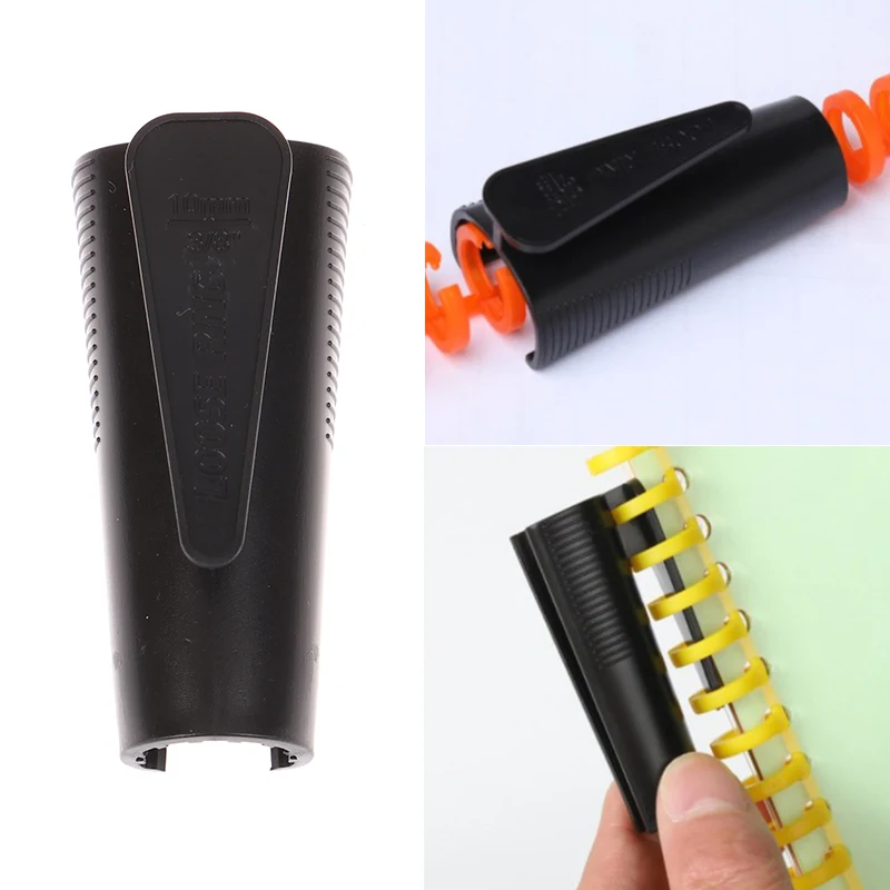 Plastic Loose Leaf Binder Ring Opener Closer for Binding Notebook Stationery 10mm
Plastic Loose Leaf Binder Ring Opener Closer for Binding Notebook Stationery 10mm