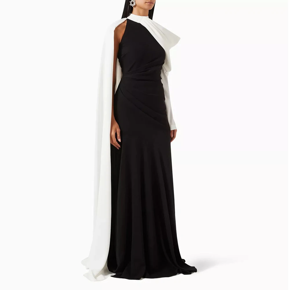 Halter Evening Dress For Sexy Women 정장원피스 Vestidos de festa Elegant Formal Mermaid Cocktail Party Prom Gown With Long Shawl
Halter Evening Dress For Sexy Women 정장원피스 Vestidos de festa Elegant Formal Mermaid Cocktail Party Prom Gown With Long Shawl