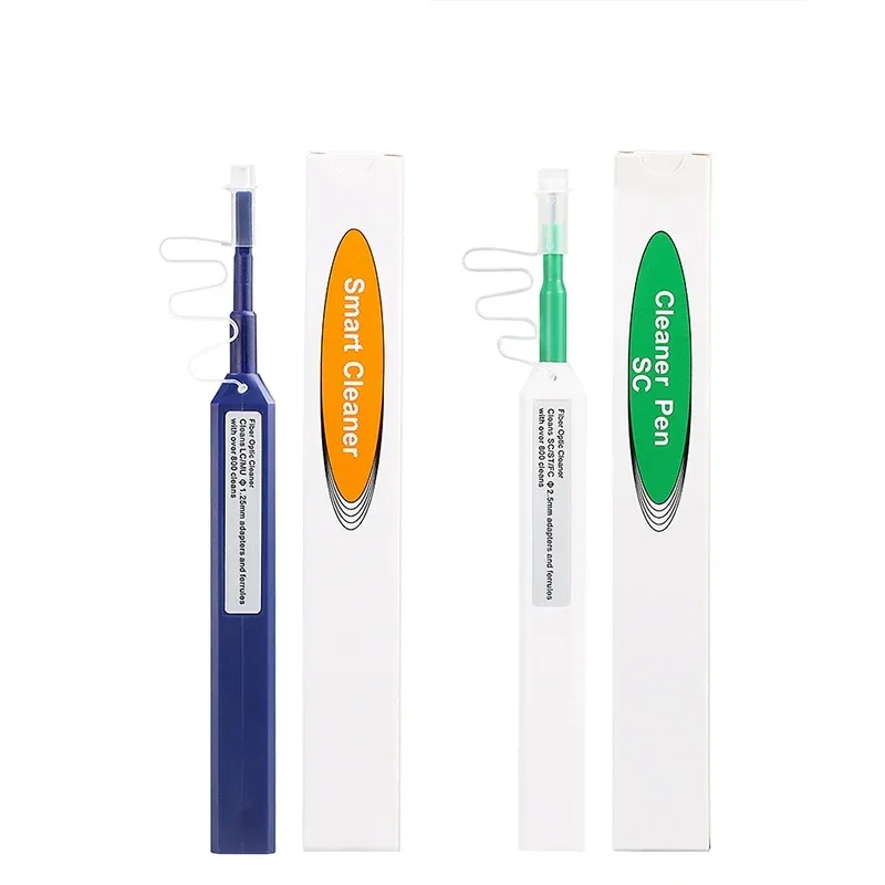 NEW Fiber Connector Cleaning Tools 800 times LC SC FC 1.25 2.5mm Fiber Cleaner Pen Stick Kit for Optical Adapter,2 pcs 
NEW Fiber Connector Cleaning Tools 800 times LC SC FC 1.25 2.5mm Fiber Cleaner Pen Stick Kit for Optical Adapter,2 pcs