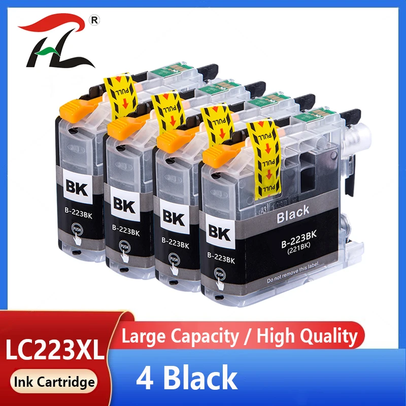 Black For Brother Compatible LC223 Ink Cartridge For Brtoher DCP-J562DW J4120DW MFC-J480DW J680DW J880DW J4620DW J5720DW J5320DW
Black For Brother Compatible LC223 Ink Cartridge For Brtoher DCP-J562DW J4120DW MFC-J480DW J680DW J880DW J4620DW J5720DW J5320DW
