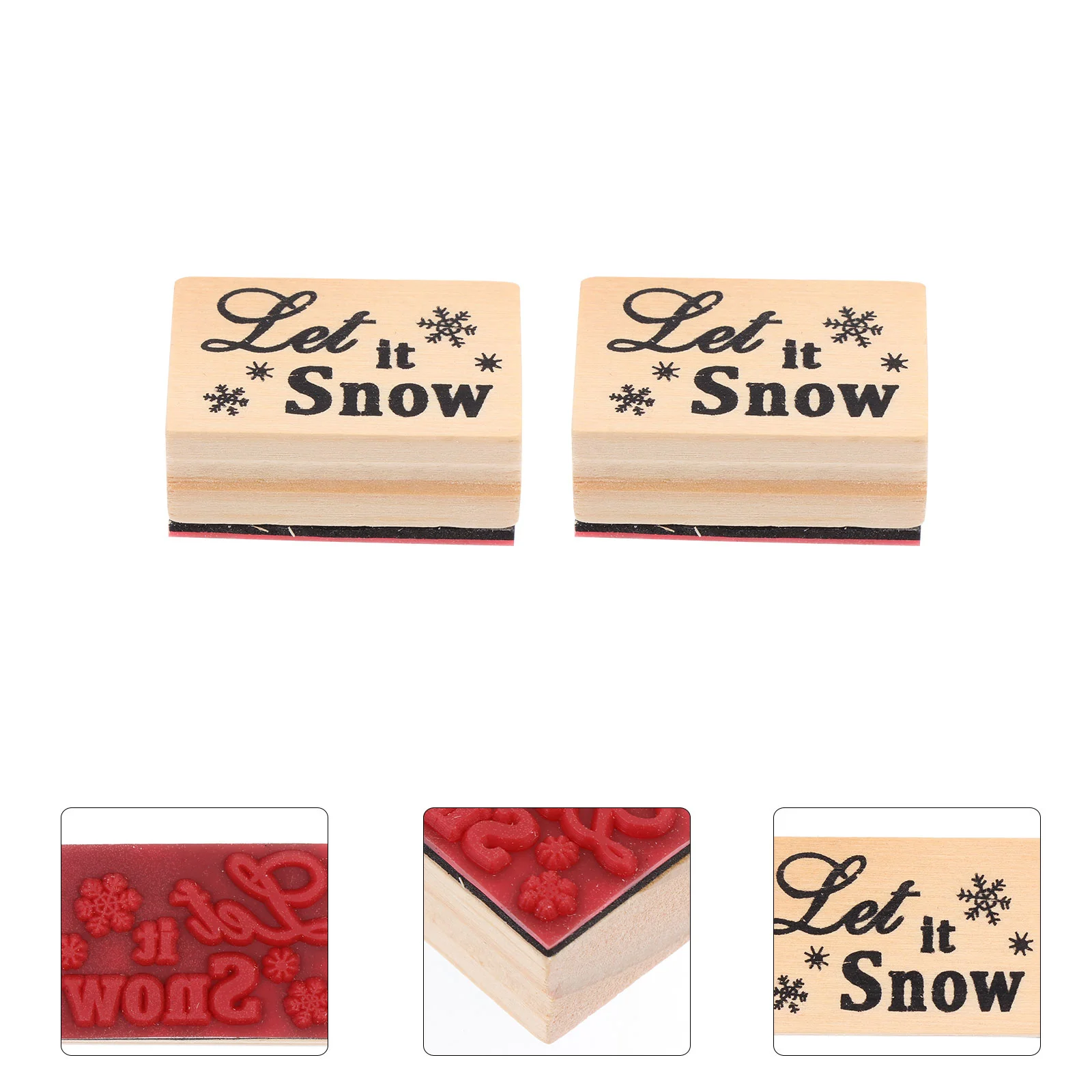 2 Pcs Christmas Snowflake Stamp Toys for Kids Scrapbook Seal Delicate Wood Children Stamper
2 Pcs Christmas Snowflake Stamp Toys for Kids Scrapbook Seal Delicate Wood Children Stamper