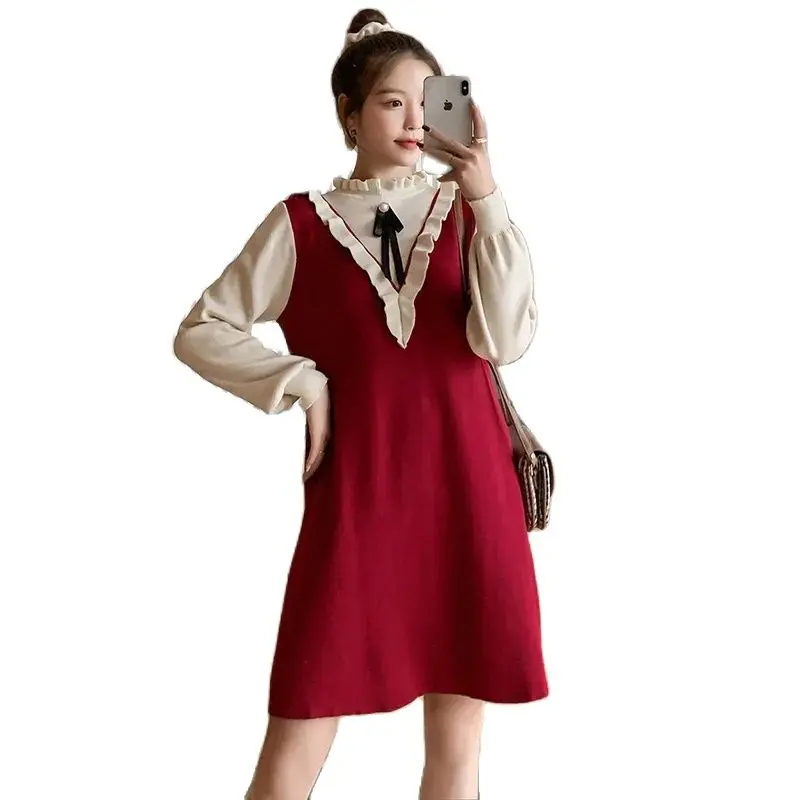 Pregnant Women New Year Clothes with Zip Lock For Nursing Long Sleeve Maternity Lactation Dress Pregnancy Wedding Dress Feeding
Pregnant Women New Year Clothes with Zip Lock For Nursing Long Sleeve Maternity Lactation Dress Pregnancy Wedding Dress Feeding