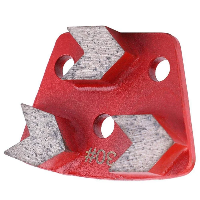 4X 30 Grit Metal Bond Scraper Trapezoid Diamond Floor Grinding Pad Disc For Removing Adhesives Spots Joints
4X 30 Grit Metal Bond Scraper Trapezoid Diamond Floor Grinding Pad Disc For Removing Adhesives Spots Joints
