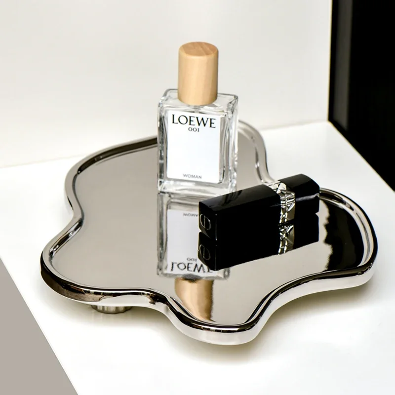 Decoration Storage Tray, Table Jewelry Silver Luxury Display Home Cloud Ceramic Decoration, Ahunderjiaz-light
Decoration Storage Tray, Table Jewelry Silver Luxury Display Home Cloud Ceramic Decoration, Ahunderjiaz-light