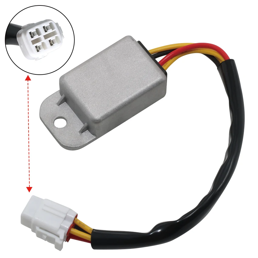 Motorcycle Rectifier Voltage Regulator Charge with Plug For Kawasaki KX125 KX125-K5 KX250 KX250-K5 21066-1110 Stabilizer Current
Motorcycle Rectifier Voltage Regulator Charge with Plug For Kawasaki KX125 KX125-K5 KX250 KX250-K5 21066-1110 Stabilizer Current