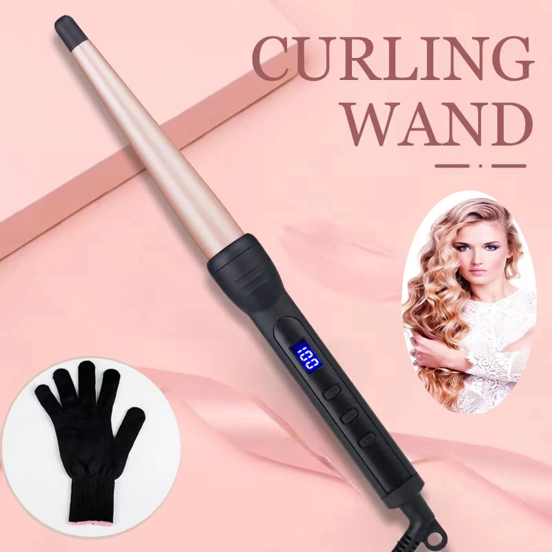 Ceramic Styling Tools professional Hair Curling Iron Hair waver Pear Flower Cone Electric Hair Curler Roller Curling Wand
Ceramic Styling Tools professional Hair Curling Iron Hair waver Pear Flower Cone Electric Hair Curler Roller Curling Wand