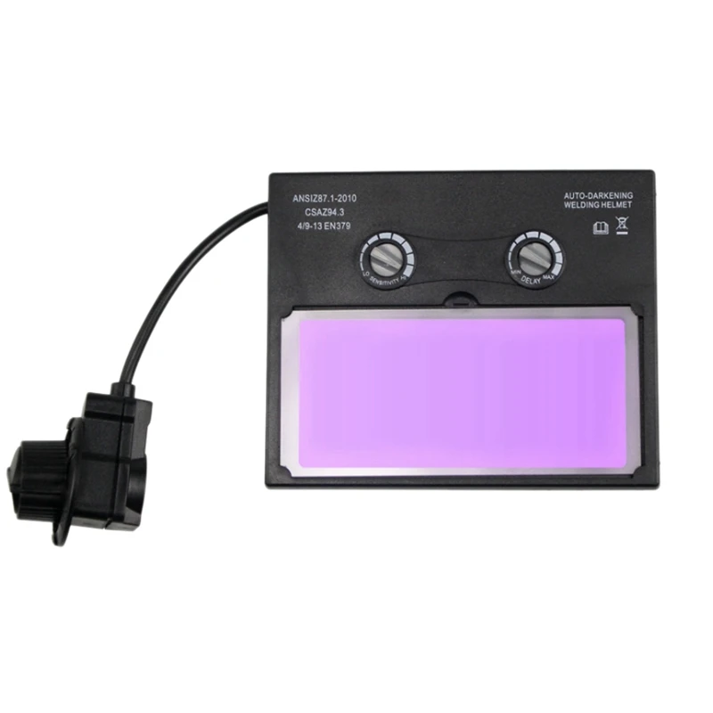 Solar Auto Darkening Welding Lens Panel Welding Helmet Mask Automatic Filtering Lampshade Eye Goggles
Solar Auto Darkening Welding Lens Panel Welding Helmet Mask Automatic Filtering Lampshade Eye Goggles