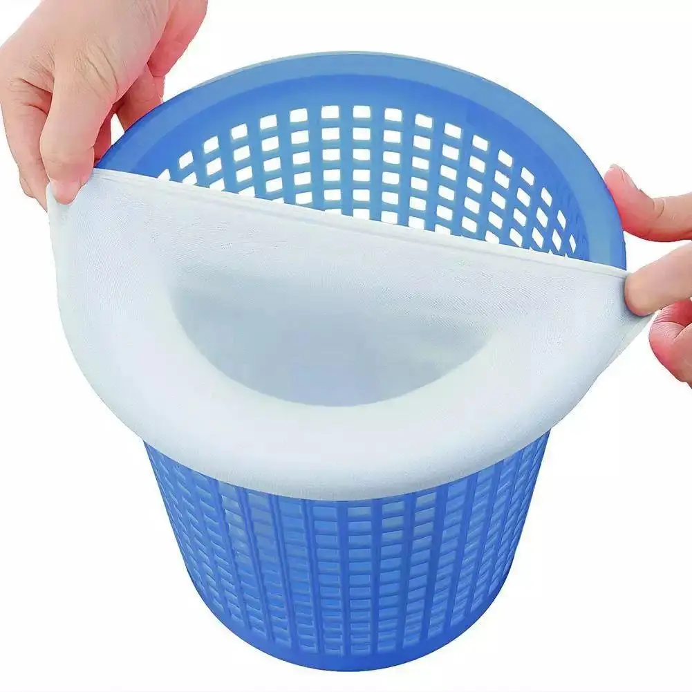 

5/10/20PC Swimming Pool Skimmer Socks Filter Storage Pool Skimmer Socks Nylon For Baskets Skimmers White Pool Clean Accessories