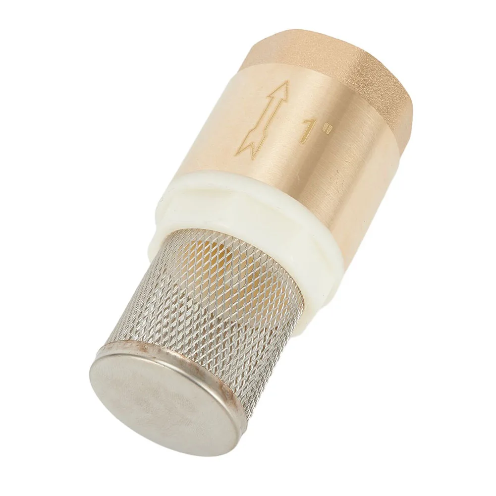 Brass Foot Valve DN25 With Check Valve Stainless Steel Basket Suction Basket 1 Inch Internal Thread Home Improvement
Brass Foot Valve DN25 With Check Valve Stainless Steel Basket Suction Basket 1 Inch Internal Thread Home Improvement