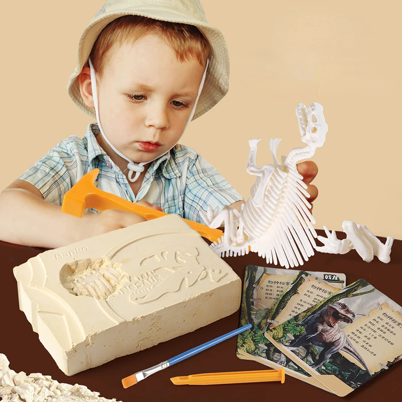 Archaeological Excavation Wholesale Dinosaur Fossil Diy Handmade Assembled Skeleton Blind Box Educational Children's Toys
Archaeological Excavation Wholesale Dinosaur Fossil Diy Handmade Assembled Skeleton Blind Box Educational Children's Toys