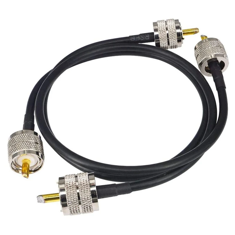 Комплект из 2 CB радиоантенных кабеля 50 см PL259 UHF штекер-штекер RG58 коаксиальный Соединительный провод для любительской радиолюбительской CB морской
Комплект из 2 CB радиоантенных кабеля 50 см PL259 UHF штекер-штекер RG58 коаксиальный Соединительный провод для любительской радиолюбительской CB морской