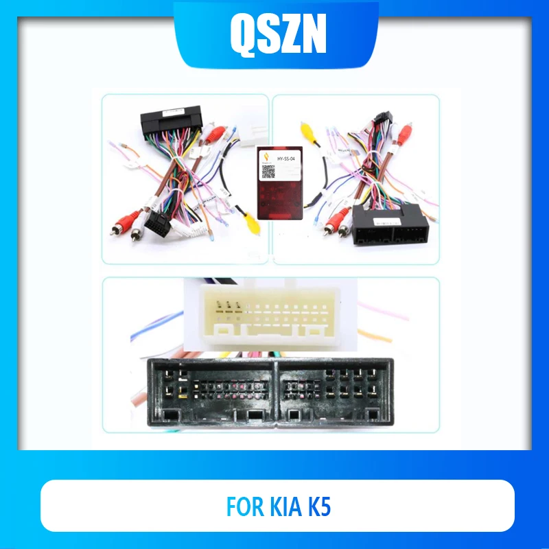 QSZN Car Radio Canbus Box Decoder HY-SS-04 For KIA K5 power amplifier 16 PIN Wiring Harness Power Cable CAR Radio Android
QSZN Car Radio Canbus Box Decoder HY-SS-04 For KIA K5 power amplifier 16 PIN Wiring Harness Power Cable CAR Radio Android