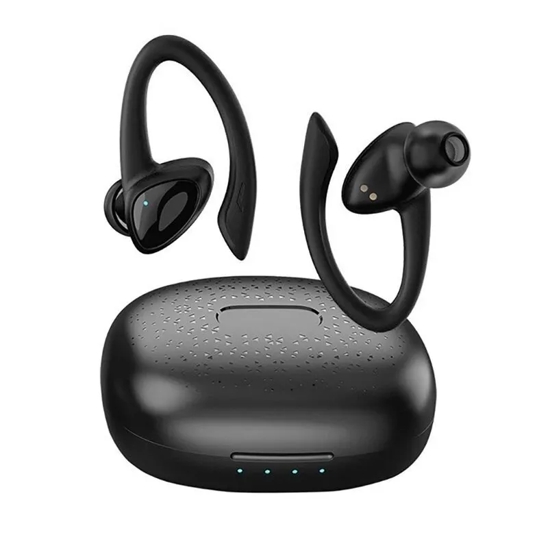 

2023 Earhook Wireless Headsets HiFi Stereo HD Call Bluetooth Waterproof Earphones Auto Connect Hanging Ear Sport Headphones Sale