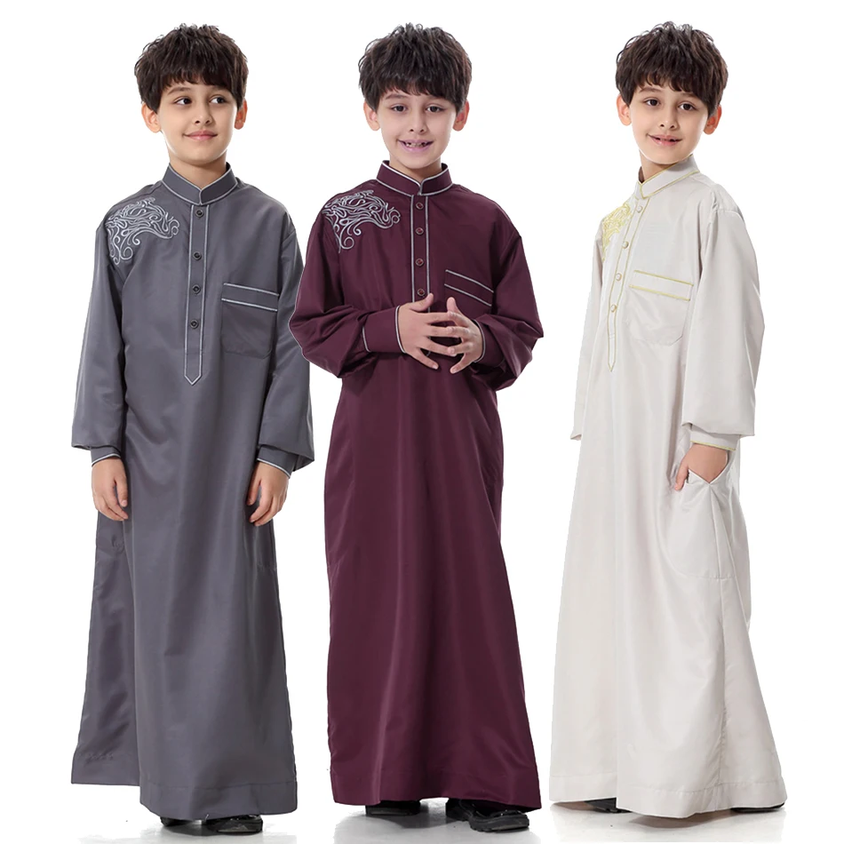 Boys Robe Kids Arab Folk Thawb Children Long Sleeve Muslim Outfit Teens 2023 New National Thobe Summer Ramadan Clothes
Boys Robe Kids Arab Folk Thawb Children Long Sleeve Muslim Outfit Teens 2023 New National Thobe Summer Ramadan Clothes
