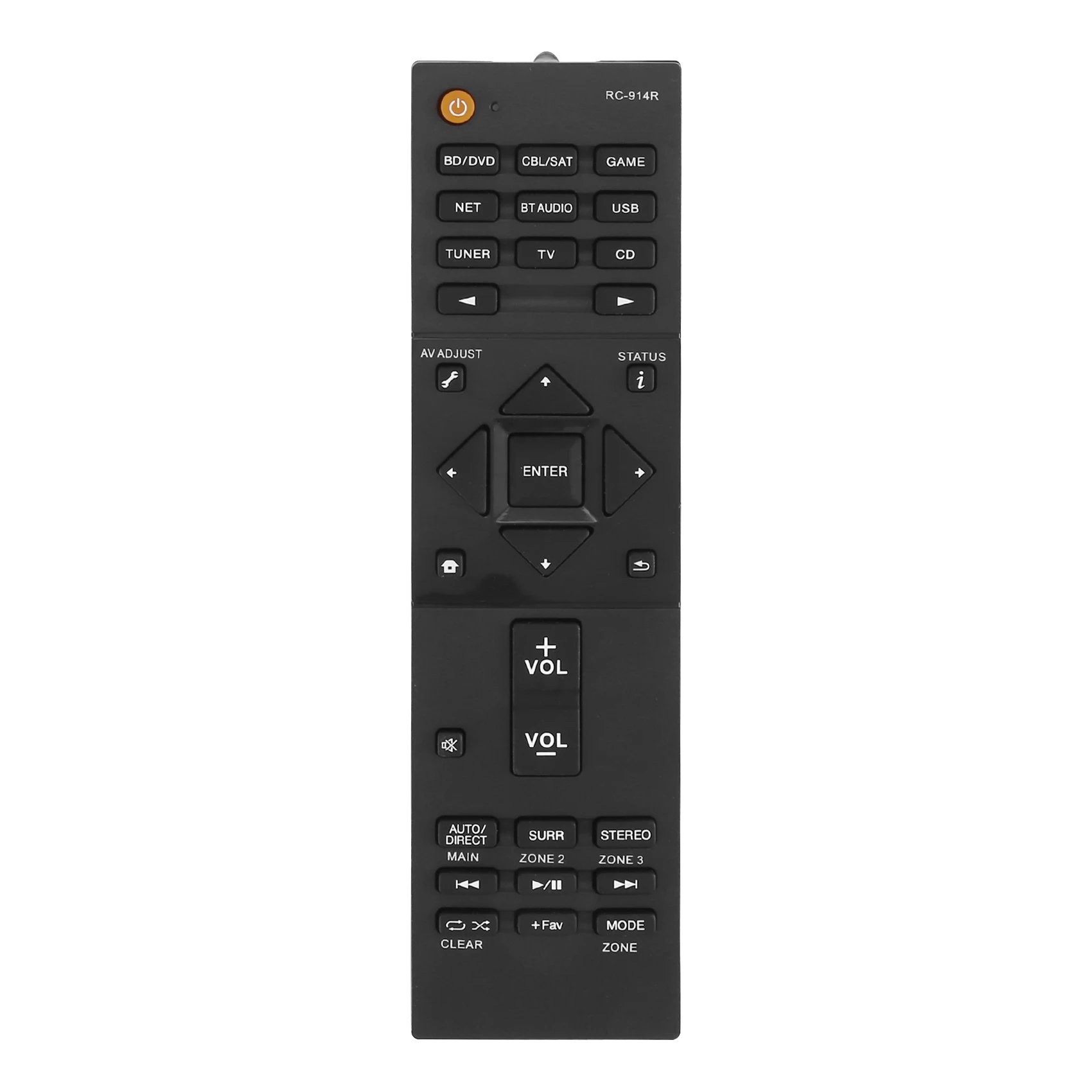 Replacement Remote Control for Pioneer RC-914R AV Amplifier Player Remote Control
Replacement Remote Control for Pioneer RC-914R AV Amplifier Player Remote Control