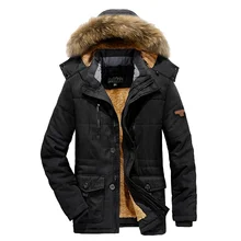 Men 2021 Winter New Waterproof Warm Thick Fleece Parka Jacket Coat Men Autumn Outwear Fashion Fur Collar Hooded Casual Parka
Men 2021 Winter New Waterproof Warm Thick Fleece Parka Jacket Coat Men Autumn Outwear Fashion Fur Collar Hooded Casual Parka