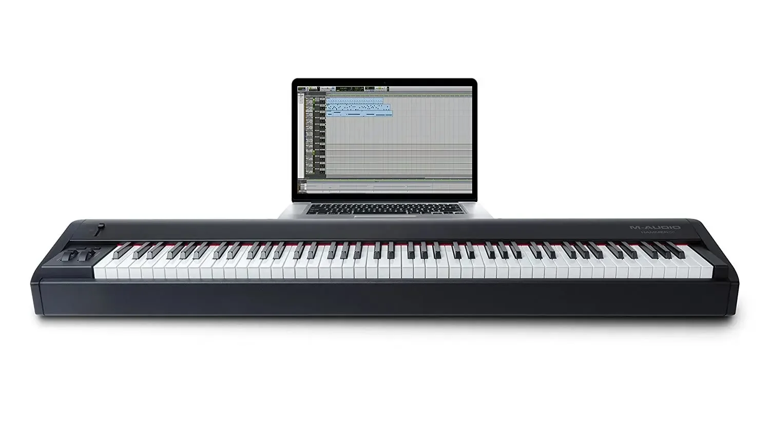 (Новый бренд) M-Audio Hammer 88 - USB MIDI-контроллер клавиатуры с 88 кнопками в стиле пианино, включая студийный уровень
(Новый бренд) M-Audio Hammer 88 - USB MIDI-контроллер клавиатуры с 88 кнопками в стиле пианино, включая студийный уровень
