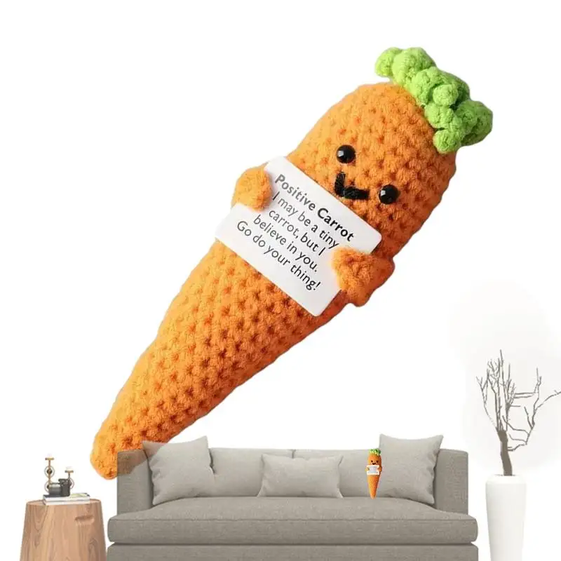 Crochet Dolls Handmade Crochet Funny Knitted Carrot Toys 16Cm/6.3Inch Birthday Cheer Up Gifts Mini Knit Vegetable Ornaments For
Crochet Dolls Handmade Crochet Funny Knitted Carrot Toys 16Cm/6.3Inch Birthday Cheer Up Gifts Mini Knit Vegetable Ornaments For