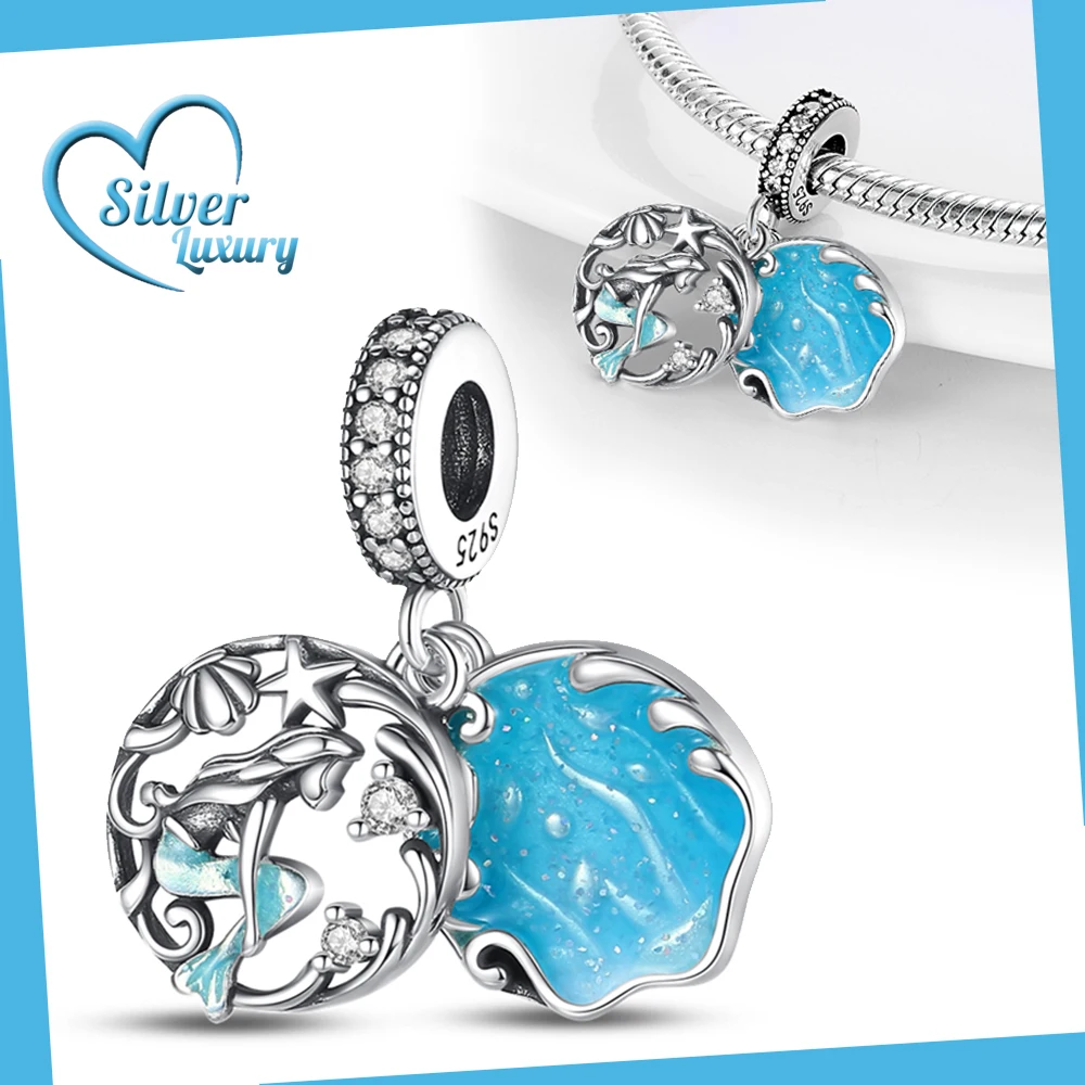 Luxury Sea Fish Dangle Charm 925 Sterling Silver Fit Pandora Bracelet Silver 925 Original Charms for Jewelry Making
Luxury Sea Fish Dangle Charm 925 Sterling Silver Fit Pandora Bracelet Silver 925 Original Charms for Jewelry Making