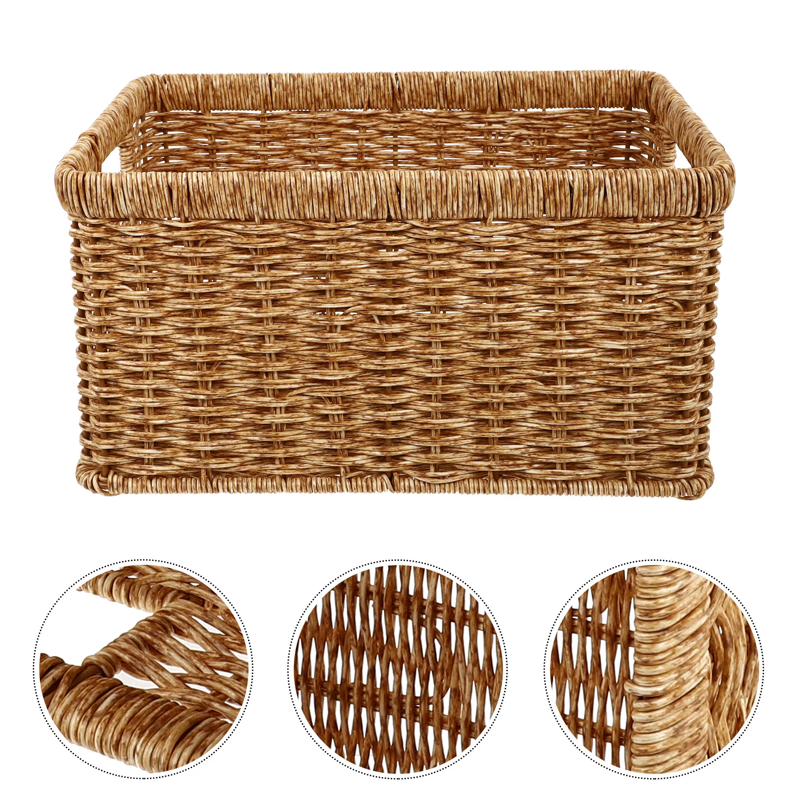 

to Weave Clothes Clothes Storage Basket Cutlery Holder Baskets Sundry Receiving Plastic Dirty Clothes Holder