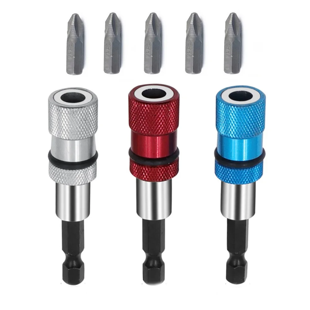 6Pcs Screwdriver Bits Holder Driver 1/4'' Hex Shank Drill Bits Magnetic Bit Holder Extension Bar For Electric Driver Power Tool
6Pcs Screwdriver Bits Holder Driver 1/4'' Hex Shank Drill Bits Magnetic Bit Holder Extension Bar For Electric Driver Power Tool