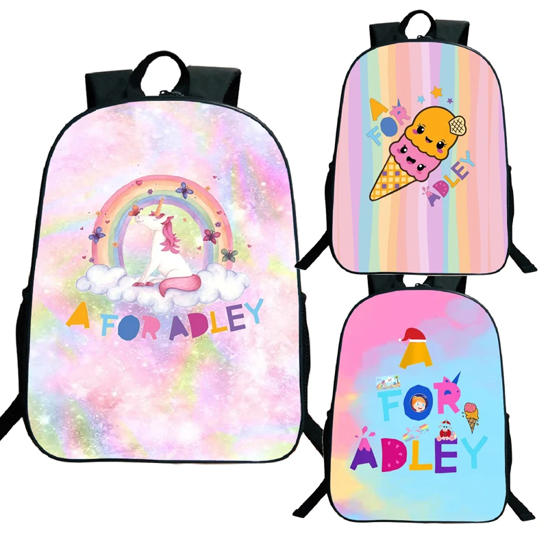 A for Adley Unicorn Backpack Cartoon Ice Cream Children Bookbag Rainbow Kids Students Back To School Backpack
A for Adley Unicorn Backpack Cartoon Ice Cream Children Bookbag Rainbow Kids Students Back To School Backpack