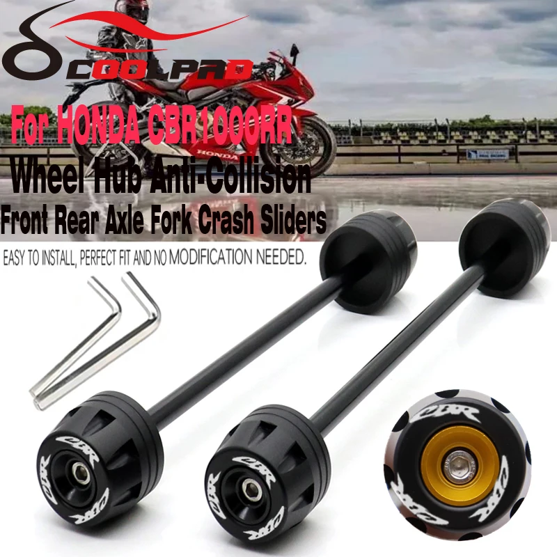 Front Rear Axle Fork Crash Sliders For HONDA CBR1000RR 2006-2014 12 11 10 08 Motorcycle Accessories Wheel Protector CBR 1000 RR
Front Rear Axle Fork Crash Sliders For HONDA CBR1000RR 2006-2014 12 11 10 08 Motorcycle Accessories Wheel Protector CBR 1000 RR