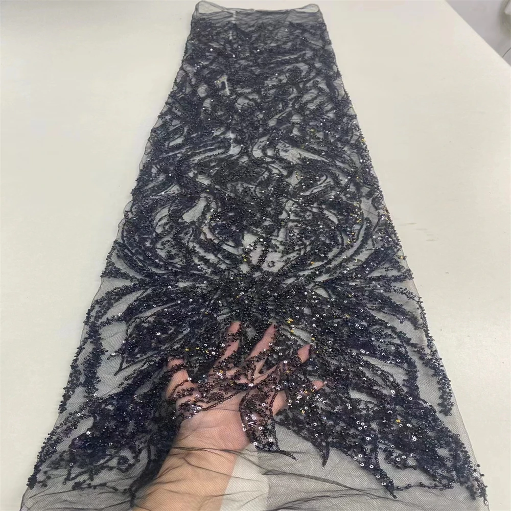 French Mesh Tulle Lace Fabric Sequins Beads 2023 High Quality African French Net Mesh Laces For Women Wedding Party Dress zx-275
French Mesh Tulle Lace Fabric Sequins Beads 2023 High Quality African French Net Mesh Laces For Women Wedding Party Dress zx-275