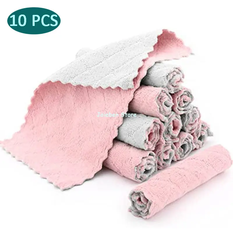 Super Absorbent Microfiber Kitchen Dish Cleaning Cloths, Reusable Household Towels, Kitchen Tool Gadget
Super Absorbent Microfiber Kitchen Dish Cleaning Cloths, Reusable Household Towels, Kitchen Tool Gadget