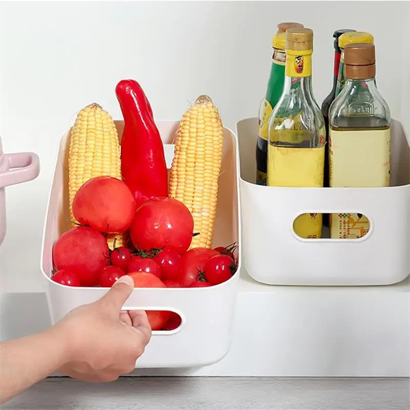 Plastic Portable Storage Box, Multifunctional Desktop Miscellaneous Storage Box, Suitable for Living Room, Kitchen, Bedroom Plastic Portable Storage Box, Multifunctional Desktop Miscellaneous Storage Box, Suitable for Living Room, Kitchen, Bedroom