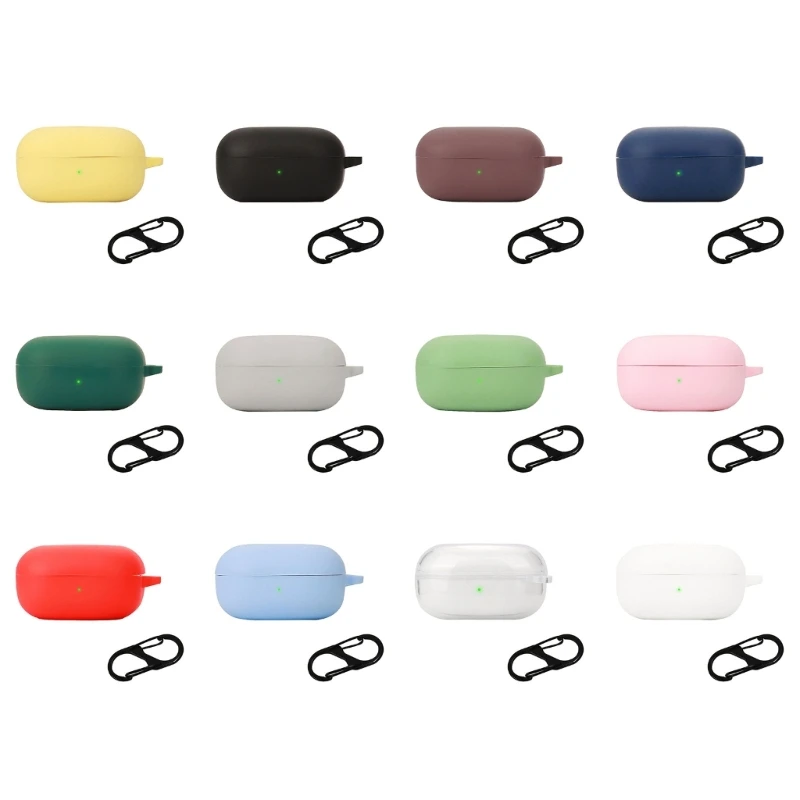 

Protective Carrying Case Shockproof Compatible for GalaxyBuds FE Earphone Dustproof Housing Washable Charging Box Sleeve