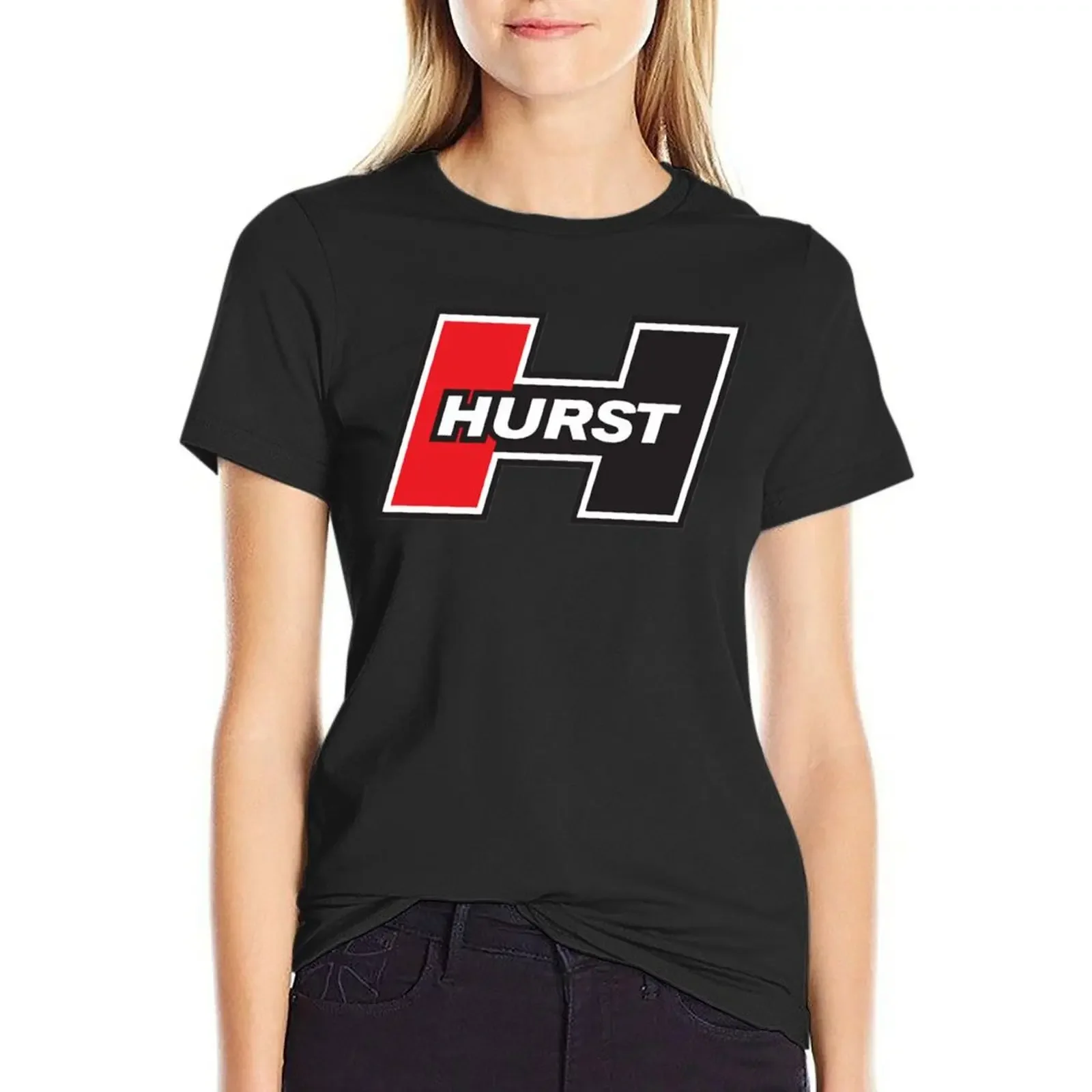 

Hurst Old Logo Merchandise Essential T-shirt cute tops summer top shirts graphic tees Women's summer blouses 2024