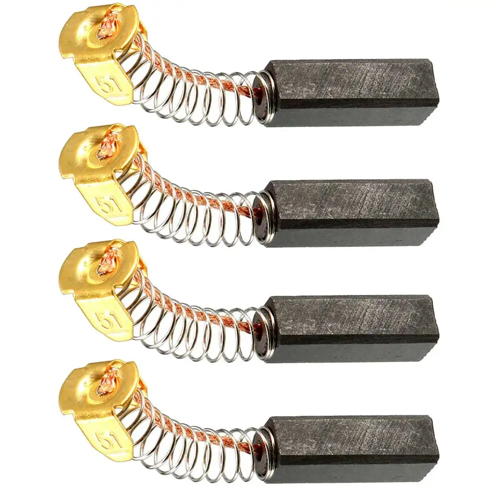 4 Piece Carbon Brushes for Electric Motors 20mm x 7mm x 6mm Ensures Enhanced Motor Power Suitable for Various Electric Tools
4 Piece Carbon Brushes for Electric Motors 20mm x 7mm x 6mm Ensures Enhanced Motor Power Suitable for Various Electric Tools