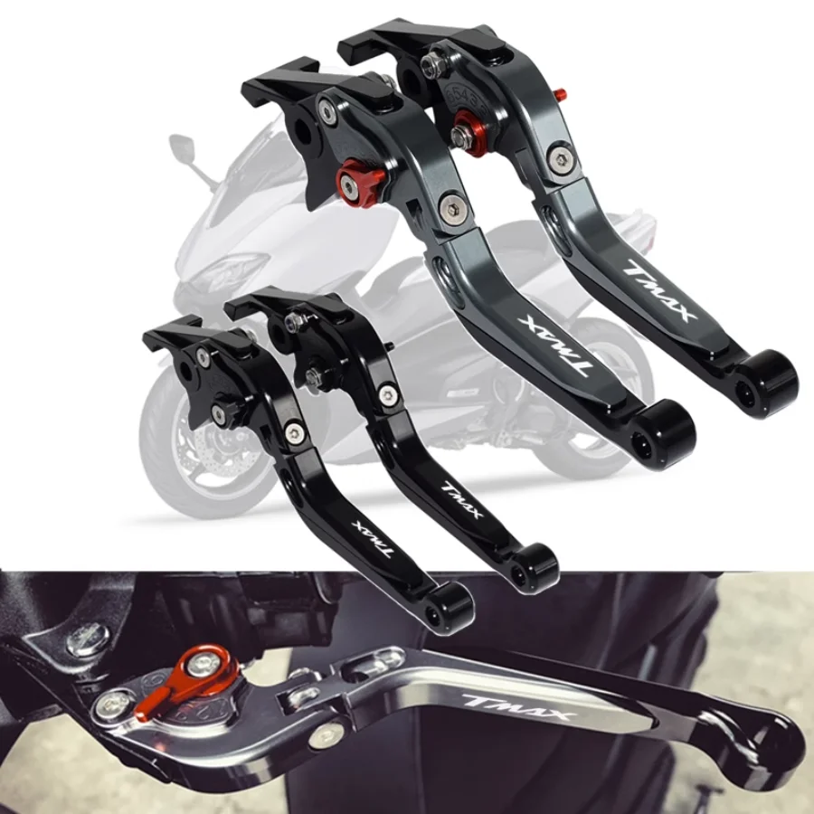 

Motorcycle Clutch Levers for YAMAHA Tmax530 TMAX560 Techmax SX/DX 2012-2021 CNC Aluminum Alloy Brake Modification Accessories