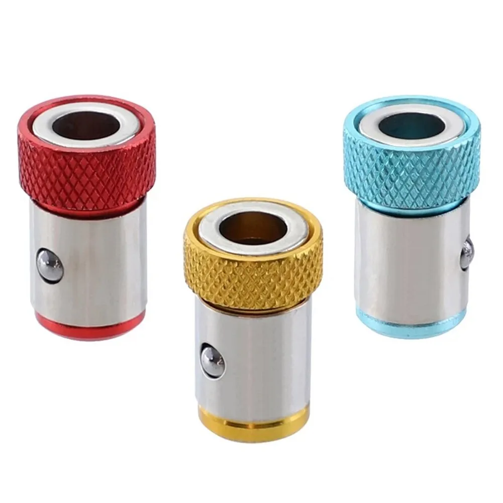 3Pcs Universal 1/4 " Hex Magnet Driver Drill Head Screwdriver Bits Strong Magnetizer Metal Magnetic Ring Power Tool Accessories
3Pcs Universal 1/4 " Hex Magnet Driver Drill Head Screwdriver Bits Strong Magnetizer Metal Magnetic Ring Power Tool Accessories